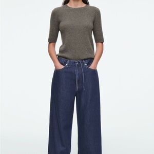 COS Wide-Leg Blue Jeans